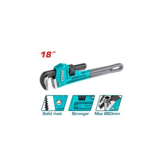 Total THT171186 18inch Pipe wrench