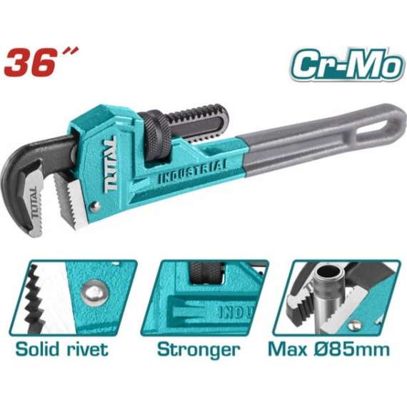 Total THT171366 36ich Pipe wrench