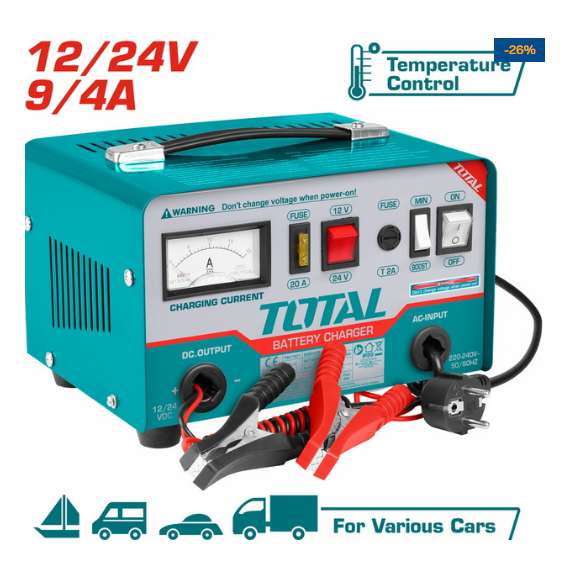 Total  TBC1601 Battery charger