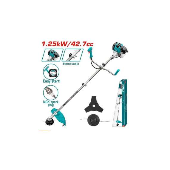 Total TP5434421 42.7cc Gasoline grass trimmer and bush cutter