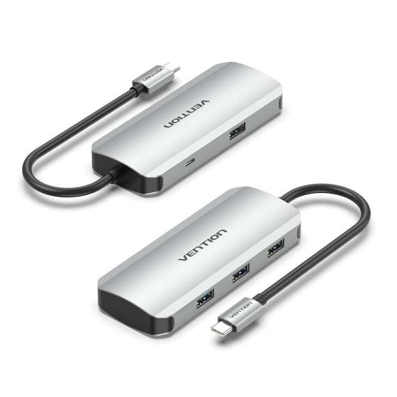 Vention USB-C to 4 Port USB 3.0/PD Hub