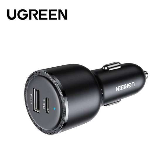 UGREEN 63W 2-Port Fast Car Charger, 2 image