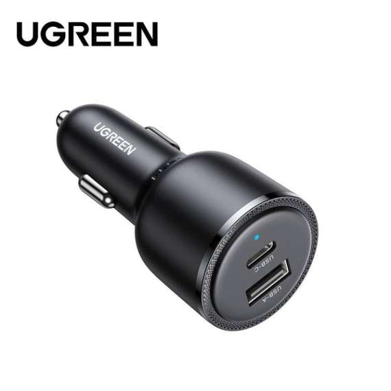 UGREEN 63W 2-Port Fast Car Charger, 3 image