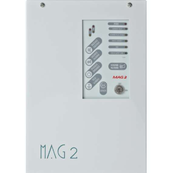 MAG 2M Conventional 2 zone  Fire Alarm Control Panel
