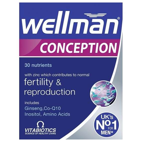 Vitabiotics Wellman Conception 30 Tablets Supplement