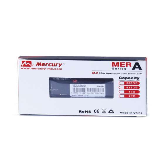 Mercury MERA-256 256GB Nvme Solid State Drive, 2 image