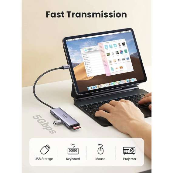 UGREEN 6 in 1  Multifunction Adapter, 3 image