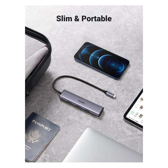 UGREEN USB-C to 4 USB 3.0 Hub, 4 image