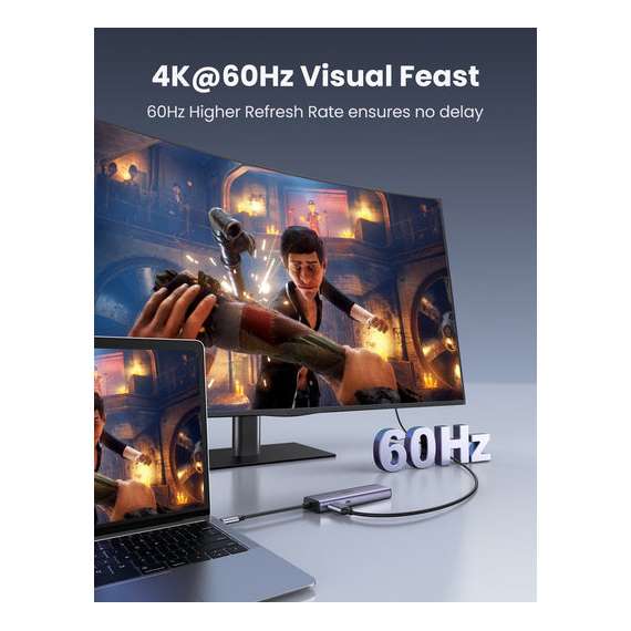 Ugreen 7 In 1 Hub Multifunction Adapter, 5 image