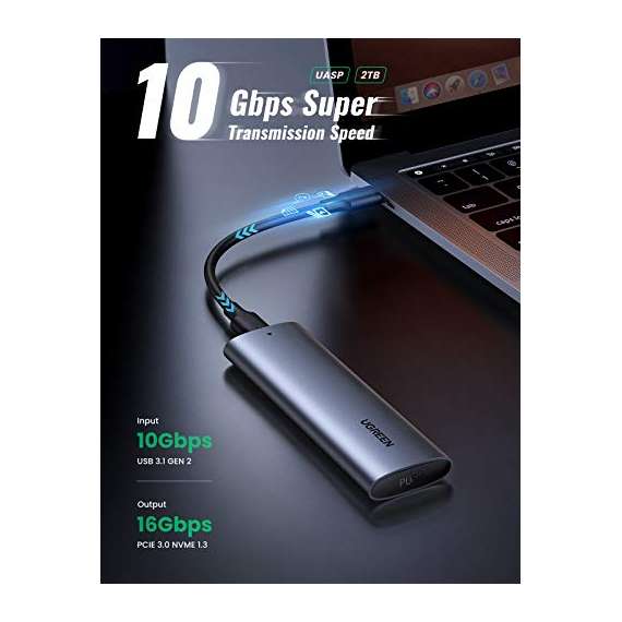 UGREEN M.2 NVMe SSD Enclosure, 4 image