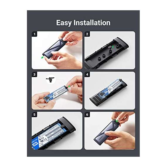 UGREEN M.2 NVMe SSD Enclosure, 3 image