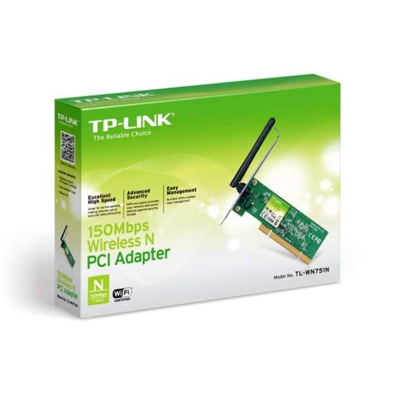 TP-Link TL wn751n Wireless Network PCI Adapter