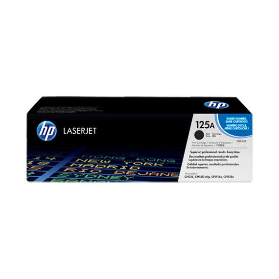 HP CB540A 125A Black LaserJet Toner Cartridge
