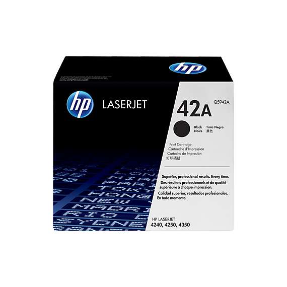HP Q5942A 42A Black Toner Cartridge