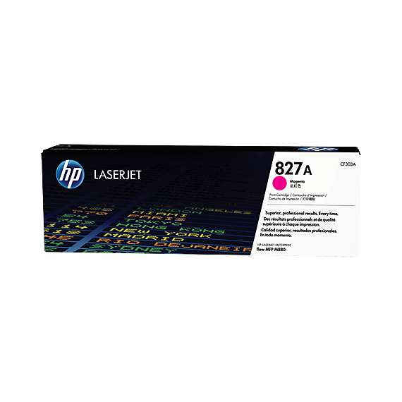 HP CF303A 827A Magenta LaserJet Toner Cartridge