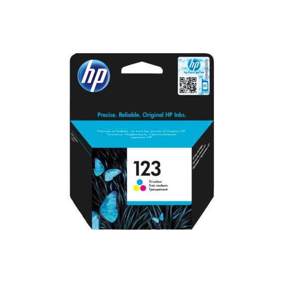 HP 123 Tri Color Toner Cartridge