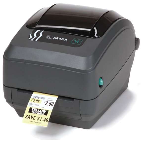 Zebra GK420t  Compact Thermal Transfer Desktop Label Printer