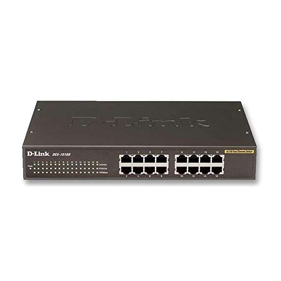 D-Link DES-1016D/B 16 PORT Rackmount Switch