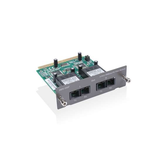 D-Link  2 port 100 BaseFx for DES-1016R+ / DES-1024R+ Module