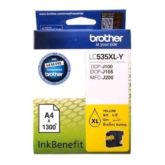 Brother LC535XL Yellow Ink Cartridge