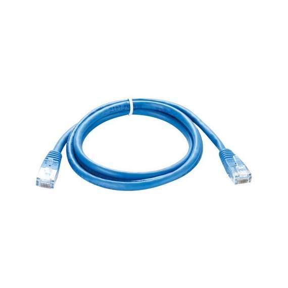D-Link NCB-5EUBLUR1-1m Cat5E UTP 24 AWG PVC Round Patch Cord
