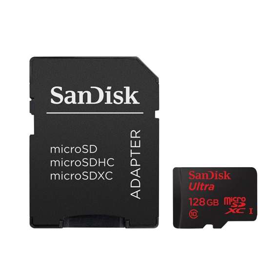 Sandisk 128GB Class 10 Micro SD Card