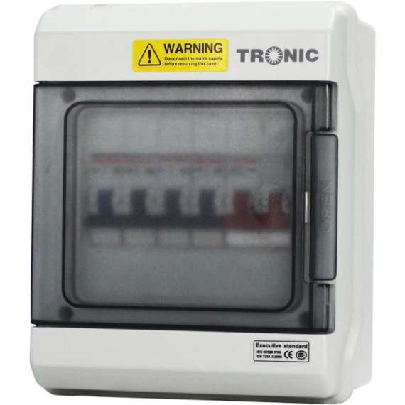 Tronic IP66 SPN 4 Way Distribution Board
