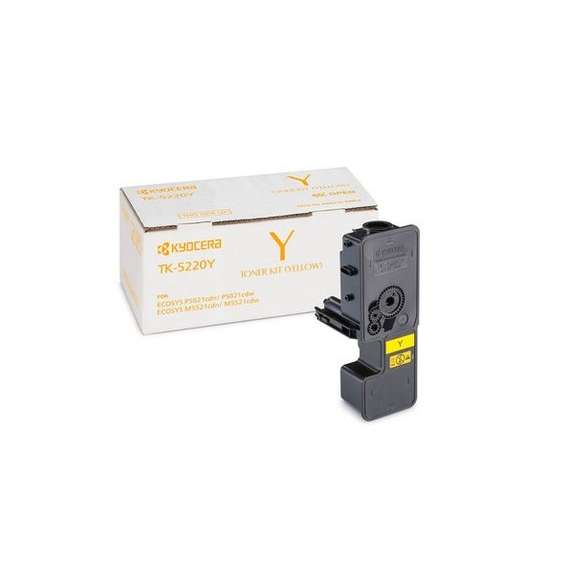 Kyocera TK-5220Y Yellow Toner Cartridge