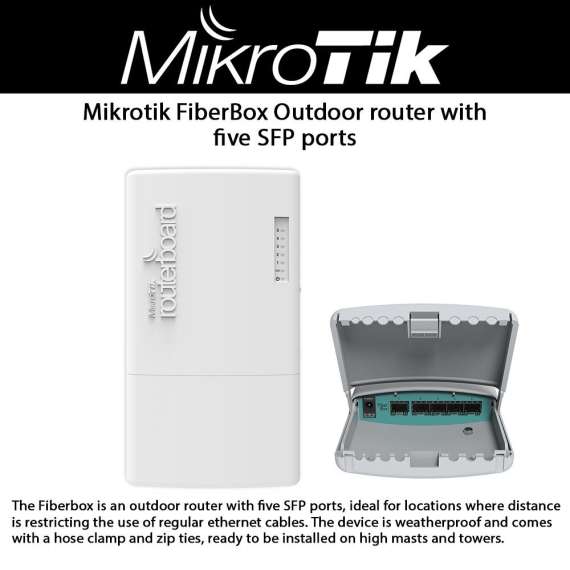 Mikrotik FiberBox CRS105-5S-FB Router
