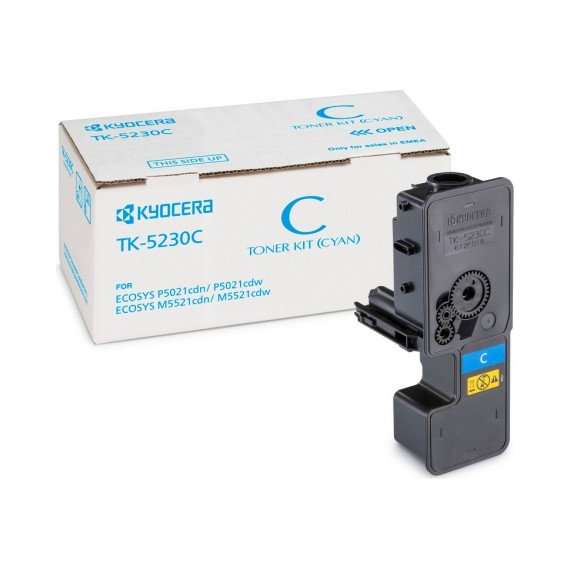 Kyocera TK-5230C Cyan Toner Cartridge