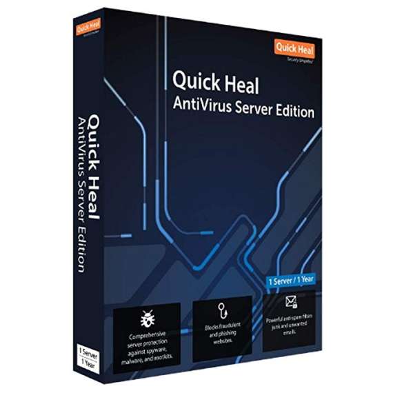 Quick Heal Server Licence 1 User 1 Year Antivirus