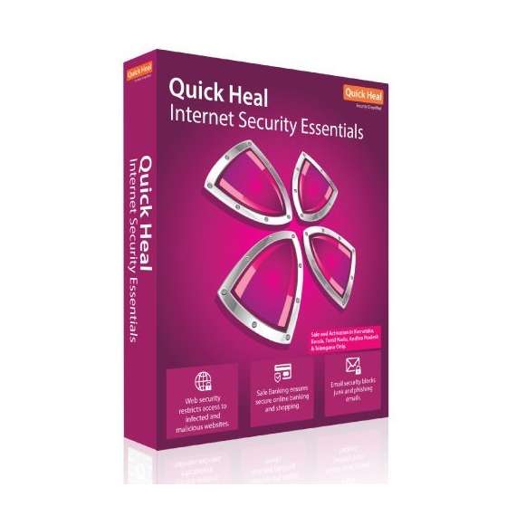 Quick Heal Internet Security 5 user 1 Year Antivirus