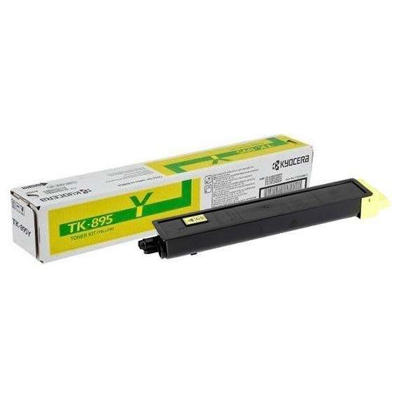 Kyocera TK-895Y Yellow Toner Cartridge