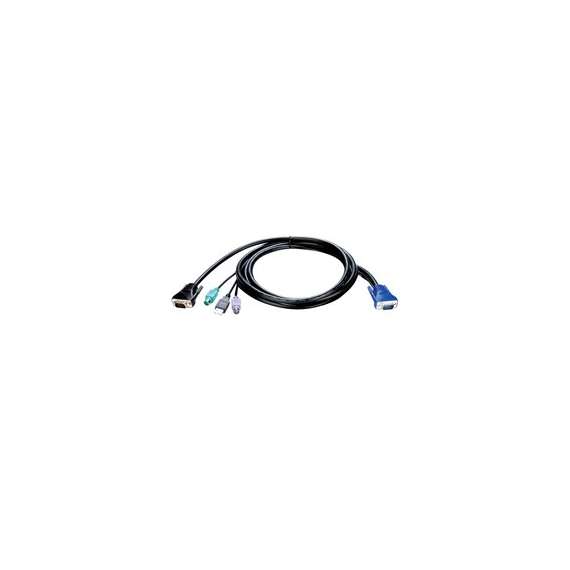 D-Link KVM-401 1.8 meters Combo KVM Cable