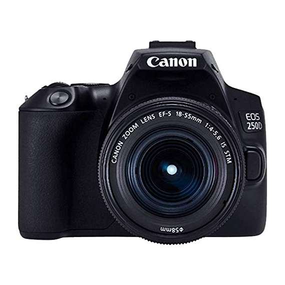 Canon EOS 250D DSLR Camera with 18-55mm f/4-5.6 IS STM Lens