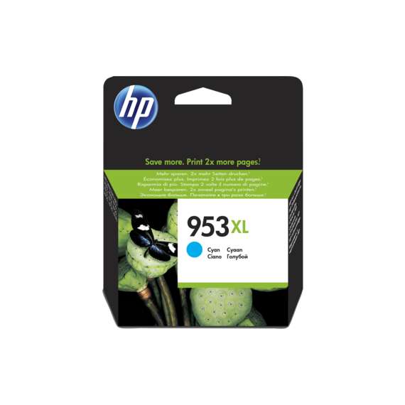 HP 953XL High Yield Cyan Original Ink Cartridge