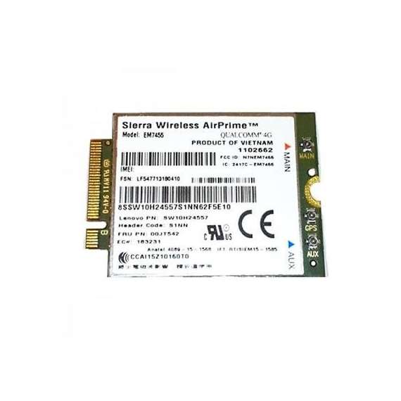 Lenovo Sierra Wireless Thinkpad Em7455 4g LTE Mobile Broadband