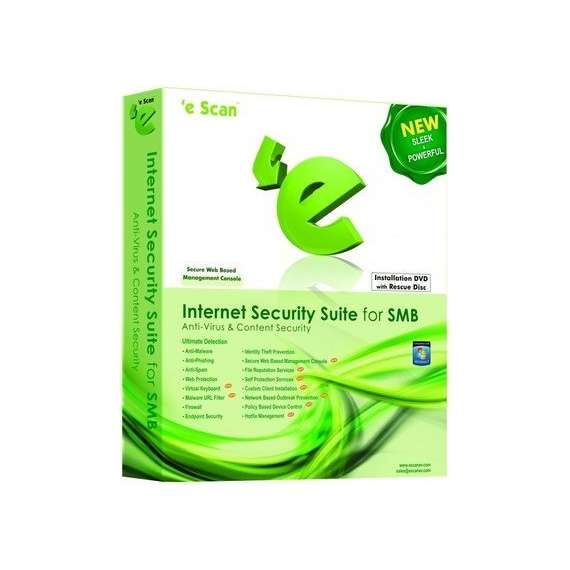 Escan 5 user Internet Security Suite for SMB Kit