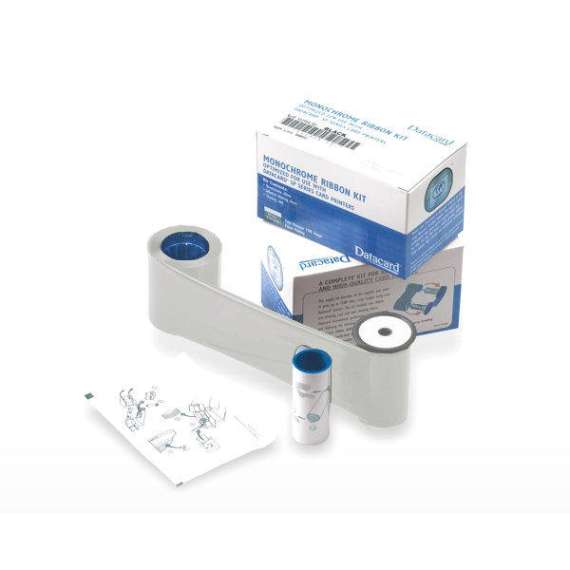 DataCard 532000-004 Monochrome  K White Ribbon