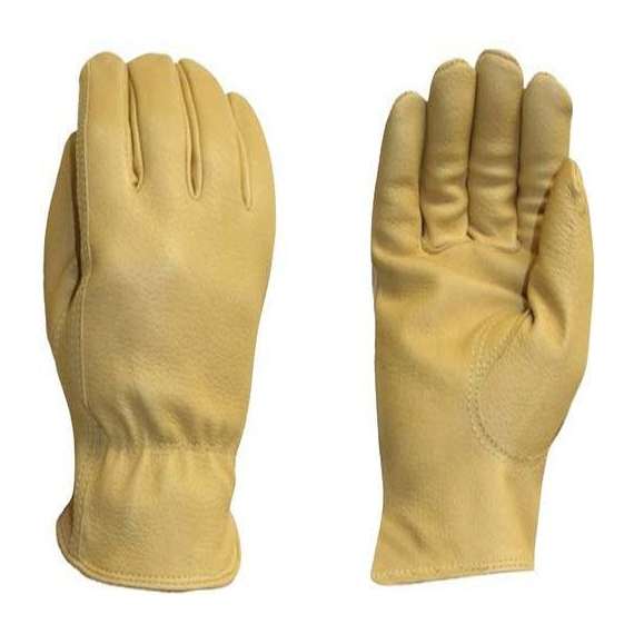 Pig skin leather gloves