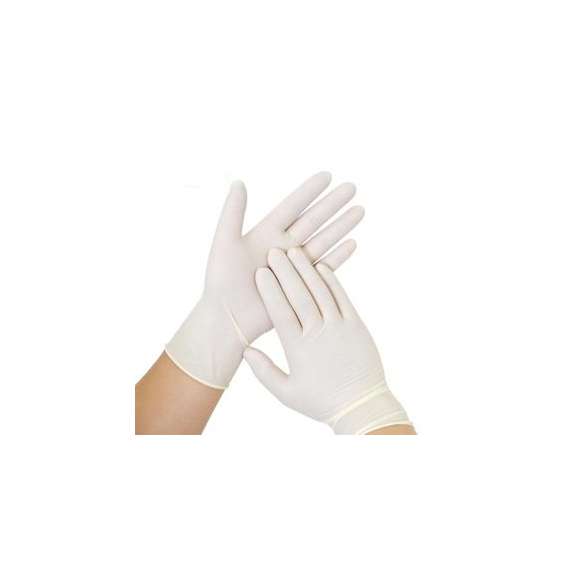 Latex Powdered Examination Gloves