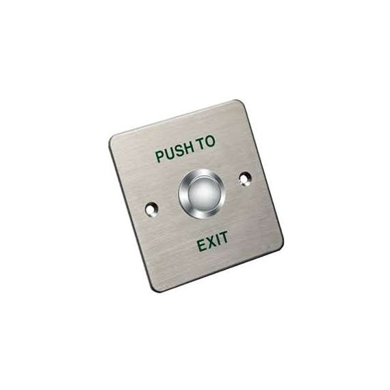 Hikvision DS-K7P01 86×86×20mm Aluminum Alloy Panel Metal Button