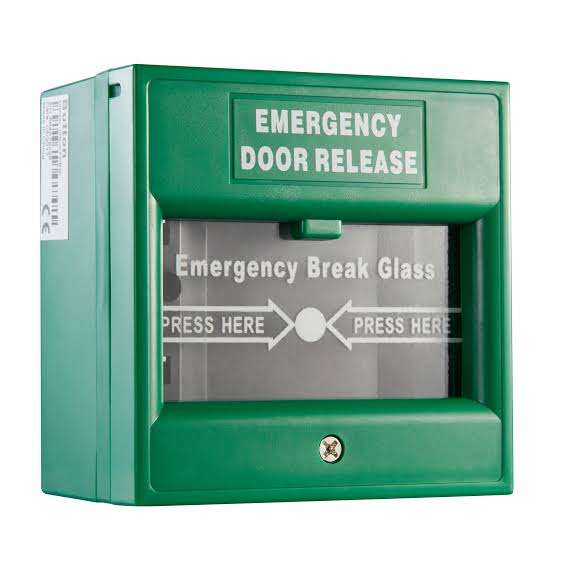 Hikvision DS-K7PEB Green Emergency Break Glass