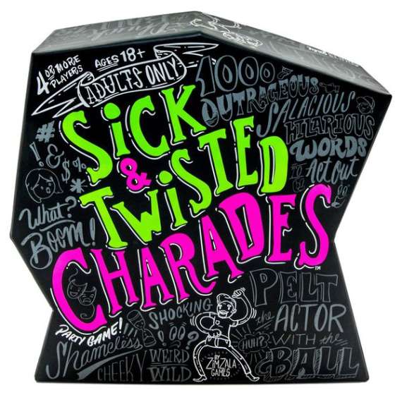 Sick and Twisted Charades Game