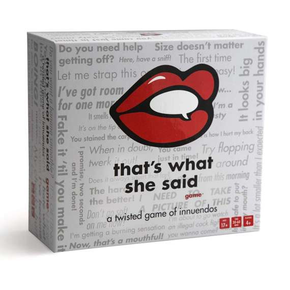 That's What She Said Card Game