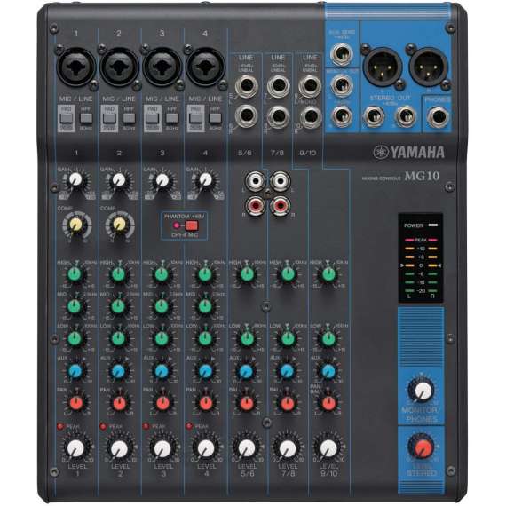 Yamaha MG10XU 10-Input Stereo Mixer