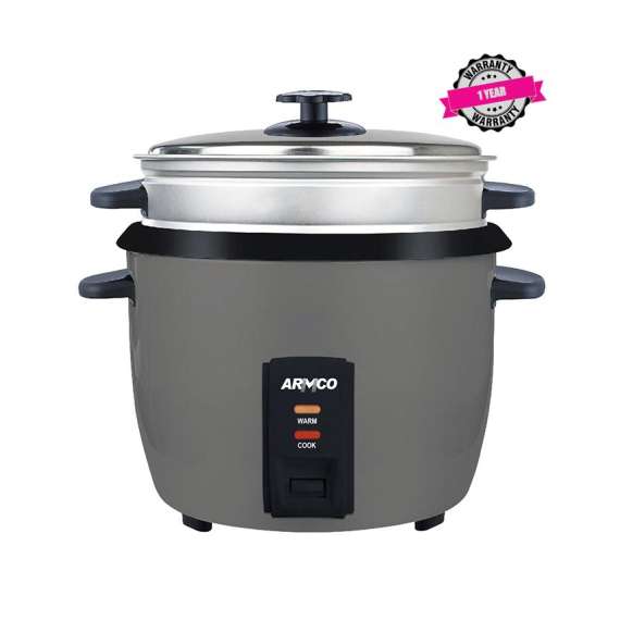 Armco ARC-220TS 2 in 1  2.2L Rice Cooker and Steamer