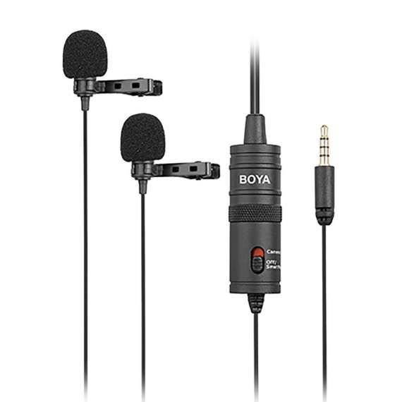 Boya BY-M1DM Dual Lavalier Microphone