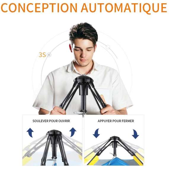 Iregro Auto System Camping Tent, 2 image