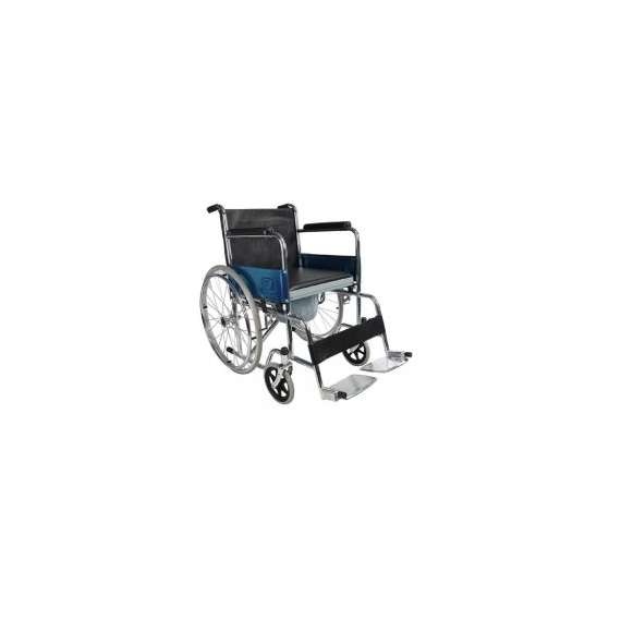 Dayang DY2609 Fixed Armrest Standard Commode Wheelchair, 5 image